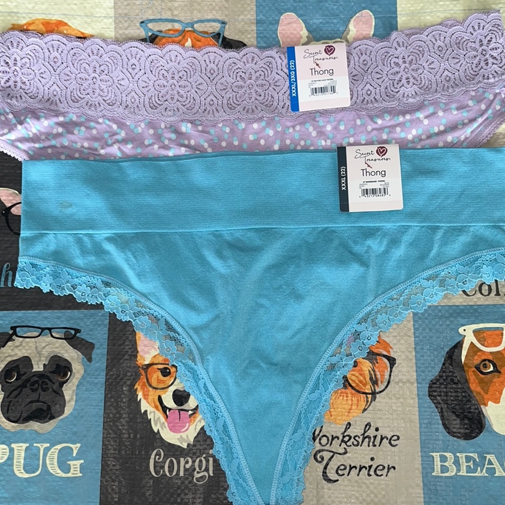 Secret Treasures Thong Panties Bundle